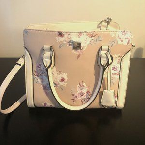 Nine West Coralia Me Time Satchel Pink Floral (Used)